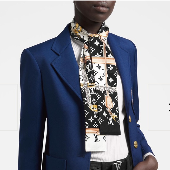 Louis Vuitton Accessories - Louis Vuitton Silk Chains Bandeau